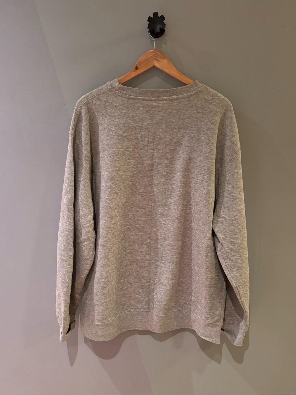 The Smiths “Heaven Knows” Deer Graphic Gray Crewneck Sweater - Picture 5 of 5